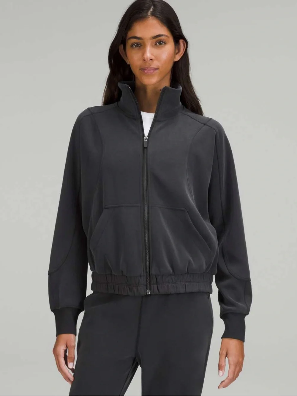 Lululemon Brushed Softstreme zip up jacket